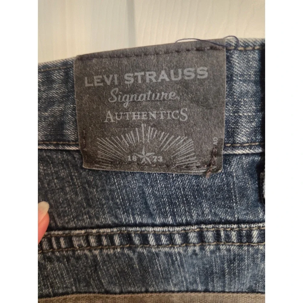 Levis Workwear Carpenter Denim Shorts Boys 14 Regular Blue Medium Wash Carpenter